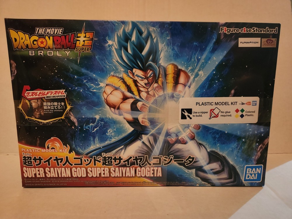 BANDAI Dragon Ball Super The Movie BROLY Super Saiyan God Gogeta Model Kit~NEW!