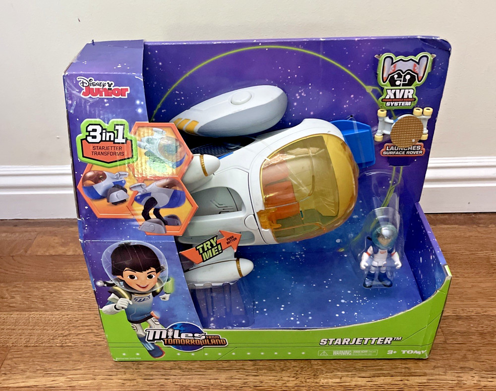 Miles From Tomorrowland 3 in 1 Starjetter Transforms L86208 Disney Junior -NEW-