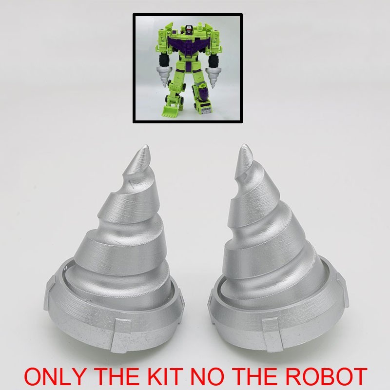 For Studio Series SS86 Devastator Rotary Drill Bit Upgrade Kit