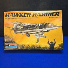 Hawker Harrier Plane 1:48 MONOGRAM Military Model Kit NEW OPEN Box READ