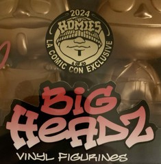 Homies Big Headz Gold LA Comic Con Exclusive #6/50 Signed By Anthony Gonzales🔥