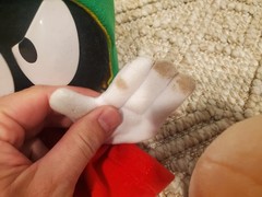 Lot of 6 Vintage 1993 & 1994 Warner Bros. Looney Tunes 12″ Plush Hand Puppets