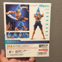 S.H.Figuarts Sunraku Action Figure Boxed w/ Sword Alt Hands & Head