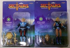 Nacelle 2023 Sectaurs Stellara & Dargon 7″ Figure Lot of 2 New Sealed