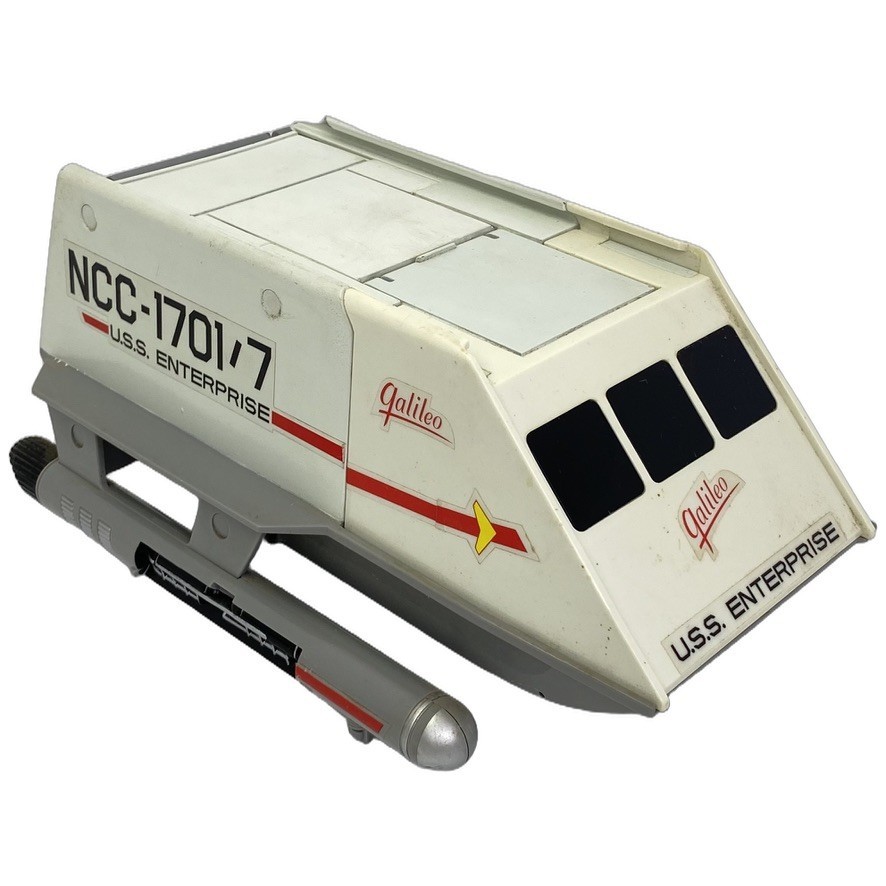 Star Trek USS Enterprise Galileo Shuttlecraft NCC-1701 1996 Playmates Incomplete