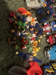 Paw Patrol Figures, Vehicles, And Others Lot