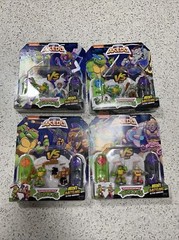 Akedo 2023- Mini Battling Warriors- Teenage Mutant Ninja Turtles – Set 4pcs