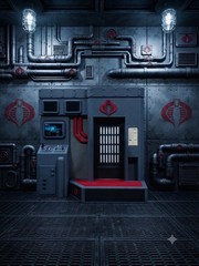 1:12 Scale 6” Scale Cobra BAT Control Lab Gi Joe Classified Cobra B.A.T