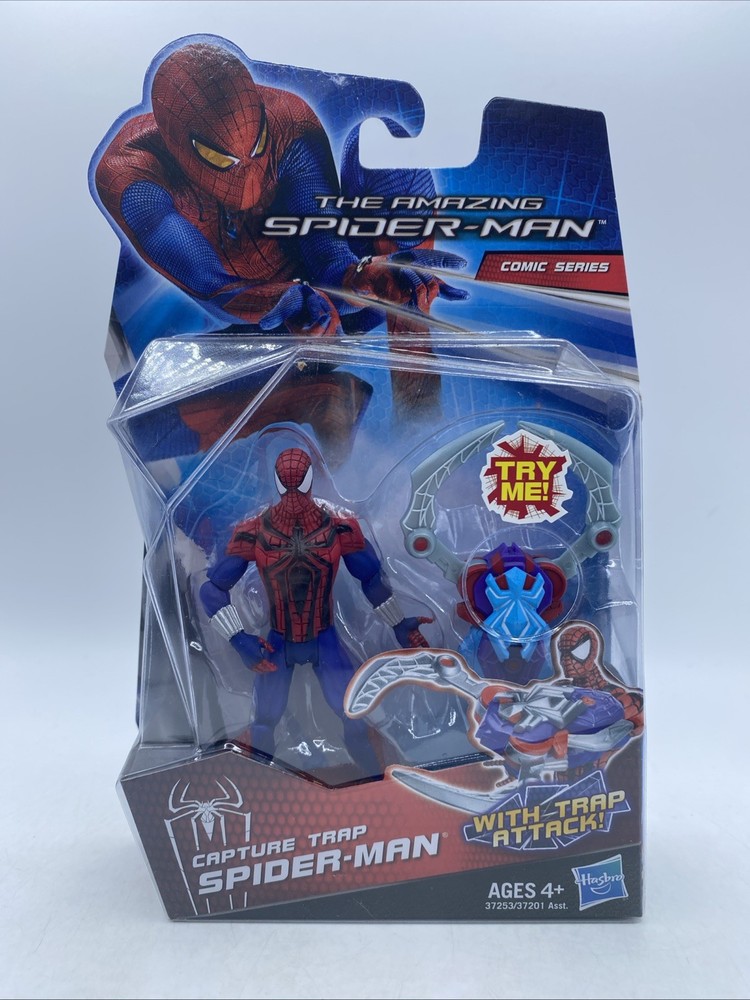 The Amazing Spider-Man CAPTURE TRAP Attack Hasbro Marvel Marvel Universe 3.75″