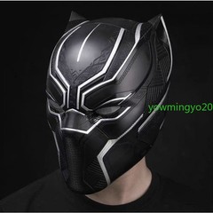 1:1 MarveI Black Panther Avengors Helmet Wearable Cosplay Mask Gift Killerbody