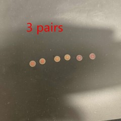 Stock 3 pairs 1/6 Silicone Chest Patch Body Nipple prop Fit 12” Action Figure
