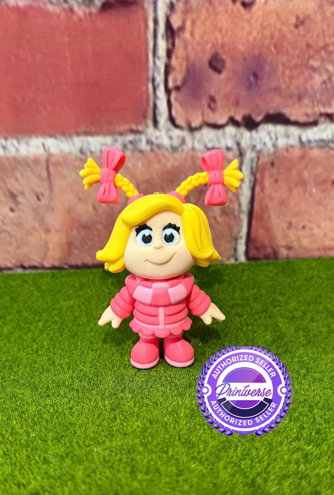3D Printed Cindy Lou Who (Printverse)