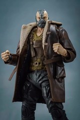 1/10 Windbreaker Coat heroes Bane Fur Long For 7inch Soldier Action Figure Body