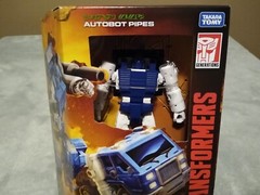 Transformers War for Cybertron Kingdom ⭐ Autobot Pipes ⭐ Deluxe WFC-K32 ~NEW