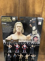 WWE WWF Jakks Classic SuperStars Edge Toyfare Exclusive 1 of 3000 Rated R Belt