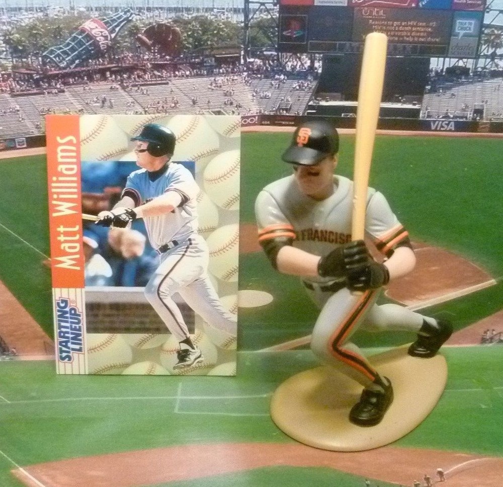 1997 MATT WILLIAMS – Starting Lineup (SLU) Loose & Card – SAN FRANCISCO GIANTS