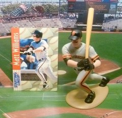 1997 MATT WILLIAMS – Starting Lineup (SLU) Loose & Card – SAN FRANCISCO GIANTS