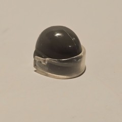 G.I. Joe 1982 1983 Hawk Short-Fuze Flash Lt Green Helmet w/ Clear Visor Original
