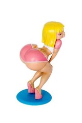 THE BEACH BUNNY BOOTY BUMPER VINYL TOY FIGURE PRETTY IN PLASTIC SHAKING ASS