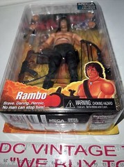NECA RAMBO FORCE OF FREEDOM 7″ FIGURE EXCLUSIVE SYLVESTER STALLONE SDCC 2017