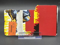 Vintage 1988 GI JOE ARAH Complete SWAT SPECIALIST Code Name SHOCKWAVE File card