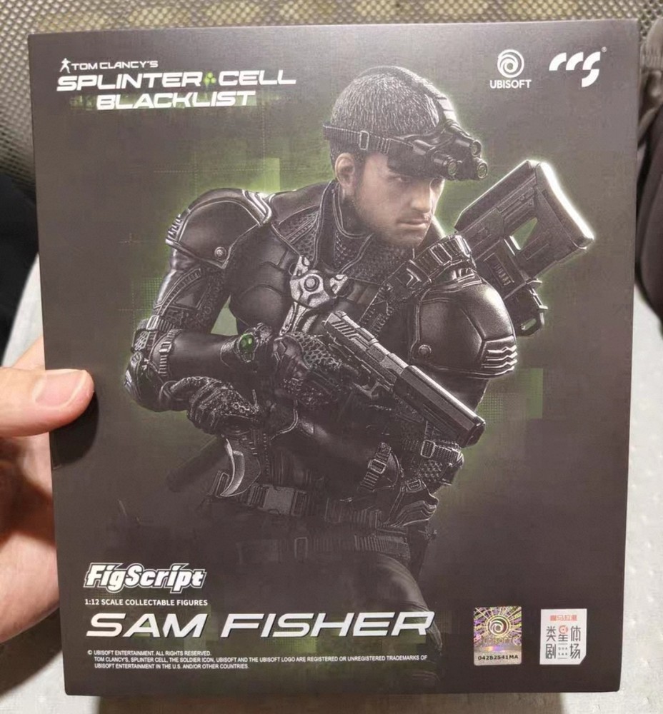 CCS FigScript Splinter Cell Sam Fisher 1/12 Action Figure In Stock
