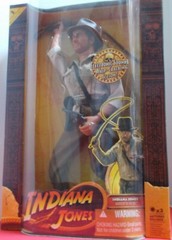 “Indiana Jones” 12″ figure of @ROTLA-Never bring a knife to gun fight@2008-MISB