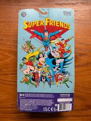McFarlane Toys Retro SUPER FRIENDS Red Platinum CRYSTALLIZED SUPERMAN Figure NEW