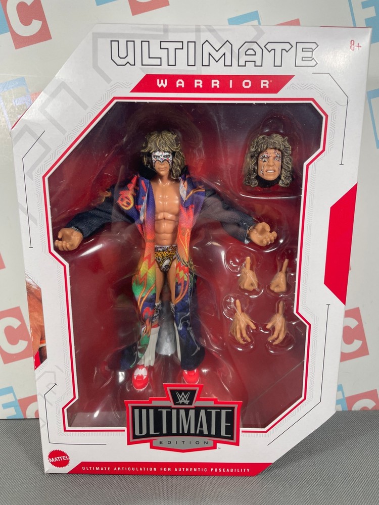WWE Wrestling Mattel Ultimate Edition Greatest Hits The Ultimate Warrior Figure