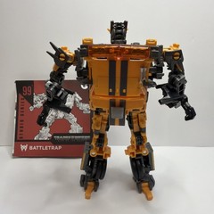 Transformers Studio Series 99 BATTLETRAP Movie ss-99 Figure incomplete w/ manual