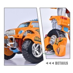 Tobot V Galaxy Detectives Transforming Off-Road Vehicle Robot Figure Toy