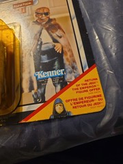 STAR WARS Return Of The Jedi Prune Face 65 Card Back Moc Factory Sealed No 71320