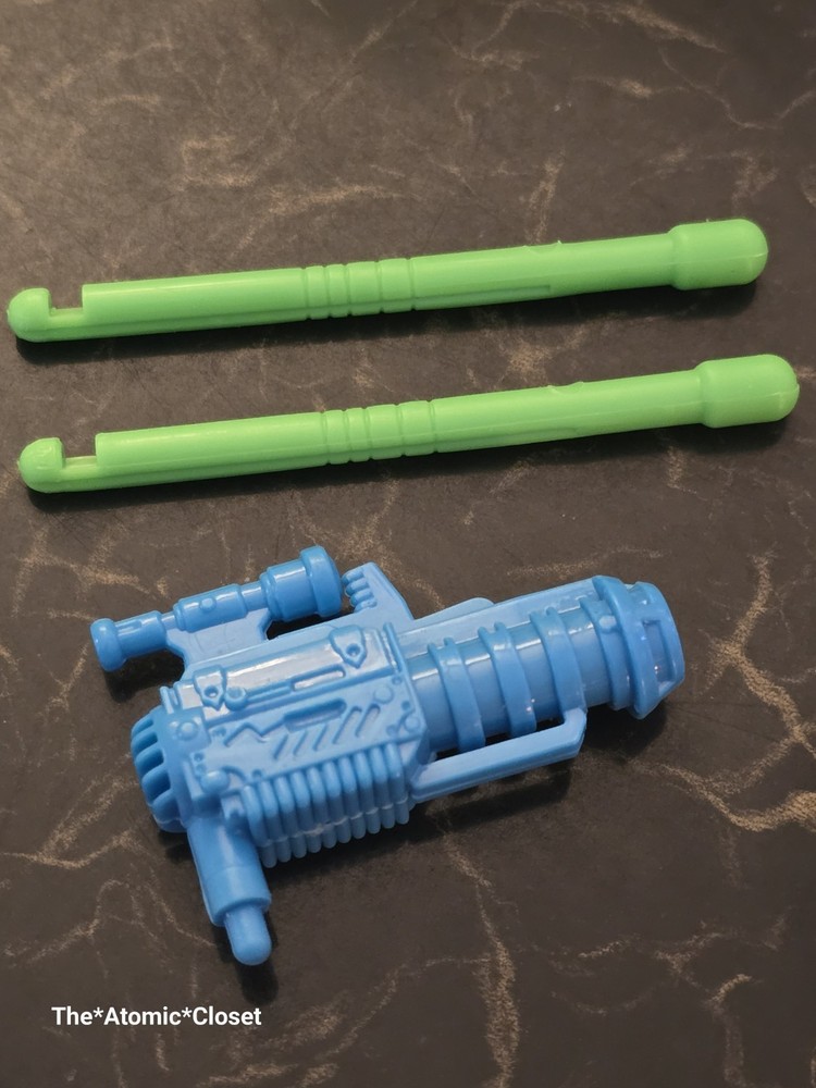 Vintage Transformers G2 1994 Jazz – PART – 2 x Green Missiles and Blue Launcher