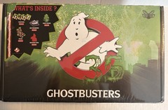 Culturefly Ghostbusters 35 Ghost Box & Stay Puft Figure W/Battle Damage Lot NEW