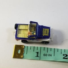 Micro Machines Jeep Fire Truck 15 Rider Driver 80s 90s Vintage