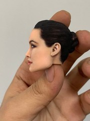1:12 Angelina Jolie Head Sculpt Beauty Girl Fit 6″ Female Action Figure Body