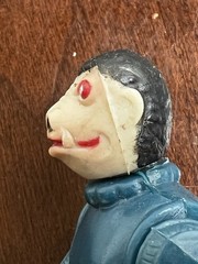 VINTAGE KENNER STAR WARS 1979 BLUE SNAGGLETOOTH NO TOE DENT 100% COMPLETE