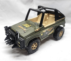 Vintage First Strike Commando 12″ Scale Jeep For Figures