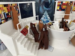 1979 Vintage Style Fan Made black hole Cygnus bridge playset prototype inspired