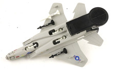 VINTAGE 1989 HASBRO Flying Fighters Jet F-14 Tomcat Jolly Rogers VF-84