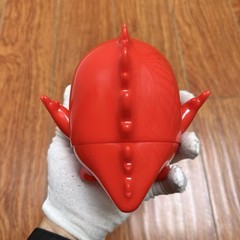 Uky DayDreamer Red Dharmasanda 5″ Soft Vinyl Figure Sofubi Yuki Kaiju Japan 2023