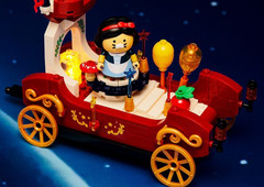 Kakao Friends Choonsik 3-Set Blocks Parade Car Pharaoh Royal Coach Korea Limited