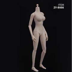 ZY TOYS 1/6 Scale LARGE Bust Caucasian skin tone Female Body N003