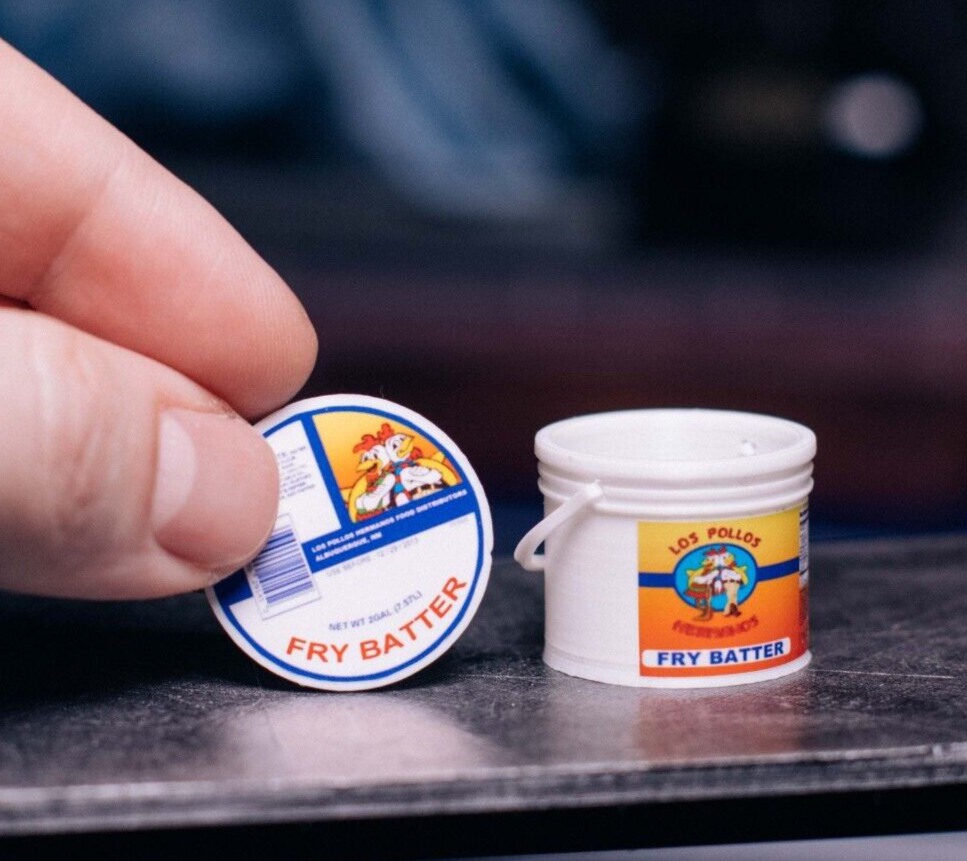 MINI Los Pollos Hermanos Batter Bucket PROP ONLY Breaking Bad/Better Call Saul