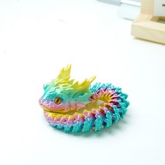 3D Printed Water Snake Model,Articulated Animals figure,Fidget Toys Home Decor