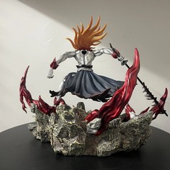 Bleach Action Figure 25cm Ichigo Kurosaki Hollow Form Vasto Lorde Statue…