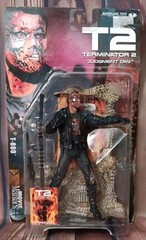 McFarlane Toys Movie Maniacs Series 4 T2 Judgment Day T-800 AND T-1000