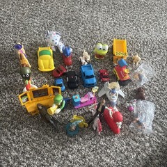 Mixed Toy Lot Mario Sonic Cars Figures Mini Vehicles Bundle Kids Toys Random Lot
