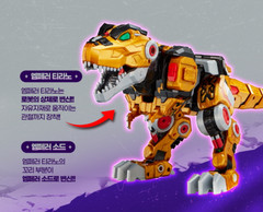 Miniforce Dinoid DINO EMPEROR Transformer Robot Toy 2025