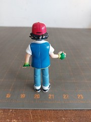 Pokemon Vintage Ash Ketchum Satoshi 5″ Action Figure by Tomy 1998 (Used)